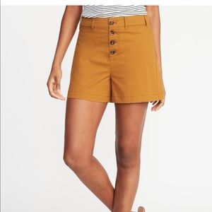 Old Navy high rise button fly shorts